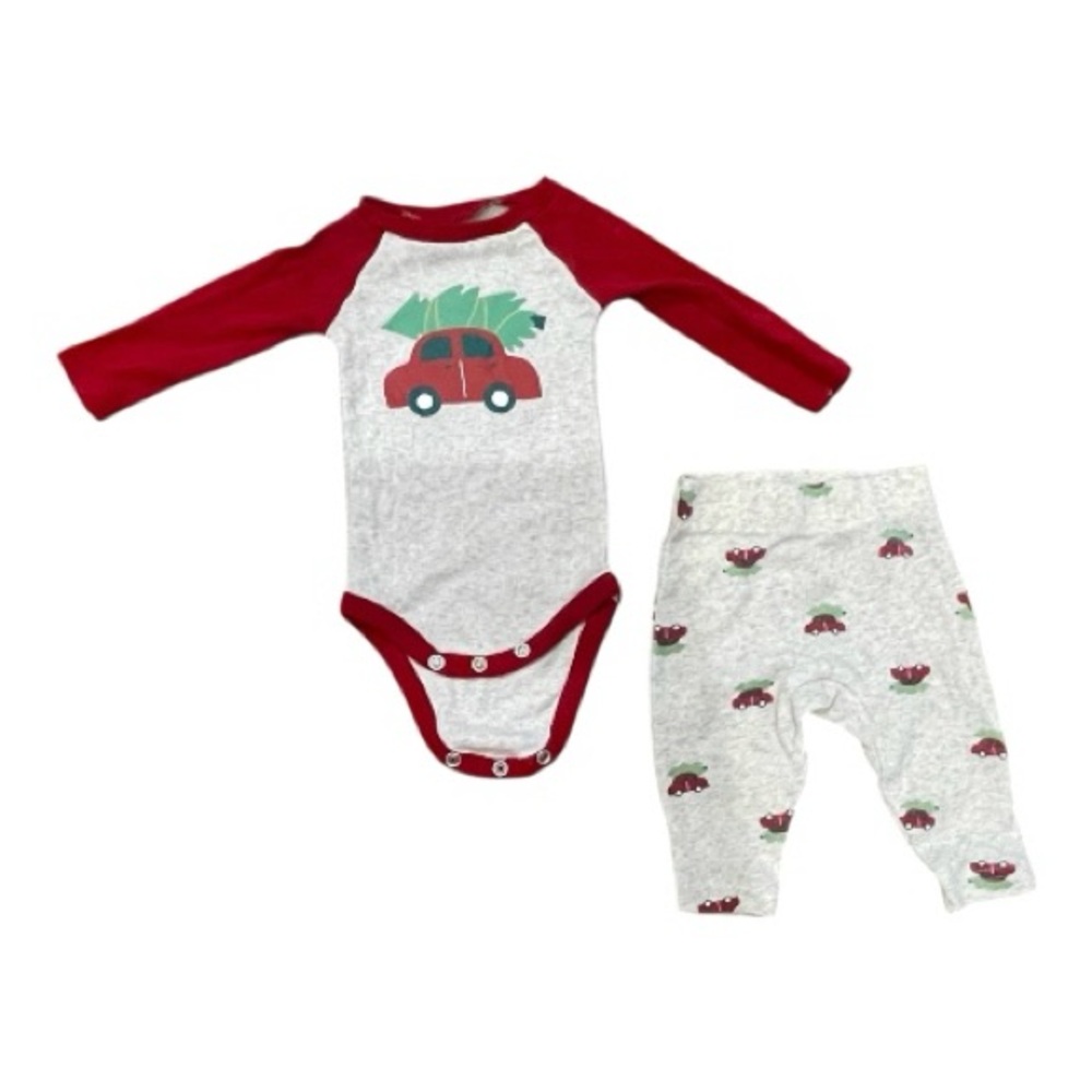 Okie Dokie Red Car Christmas Tree Matching Set